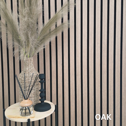 Premium Thick Slat Large Wall Panel 280cm x 60cm (Multiple Colours)